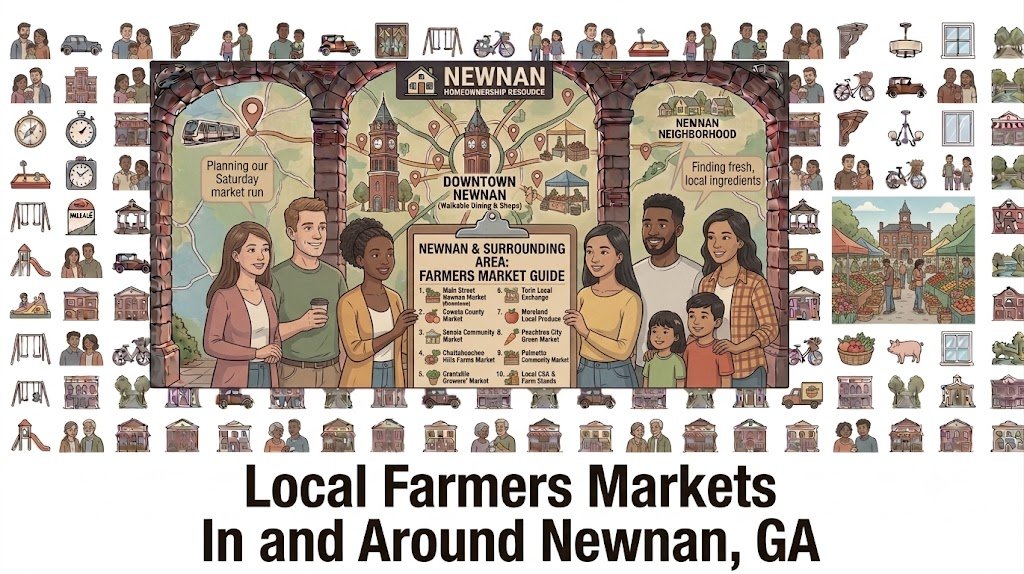 Local Farmers Markets In and Around Newnan, GA