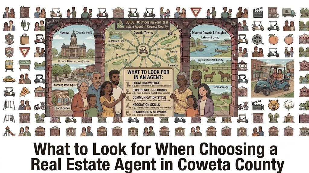 What to Look for When Choosing a Real Estate Agent in Coweta County