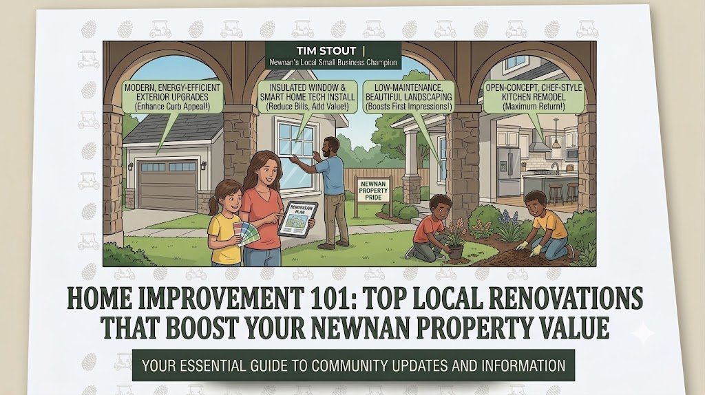 Home Improvement 101: Top Local Renovations That Boost Your Newnan Property Value