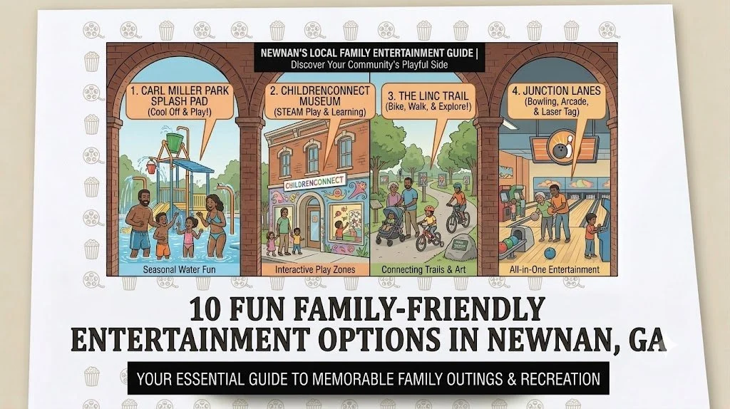 10 Fun Family-Friendly Entertainment Options in Newnan, GA