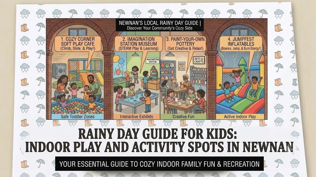Rainy Day Guide for Kids: Indoor Play and Activity Spots in Newnan