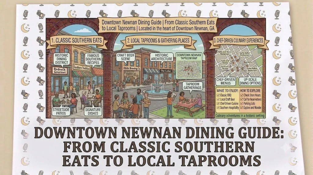 Downtown Newnan Dining Guide: From Classic Southern Eats to Local Taprooms