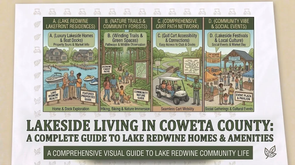 Lakeside Living in Coweta County: A Complete Guide to Lake Redwine Homes &amp; Amenities