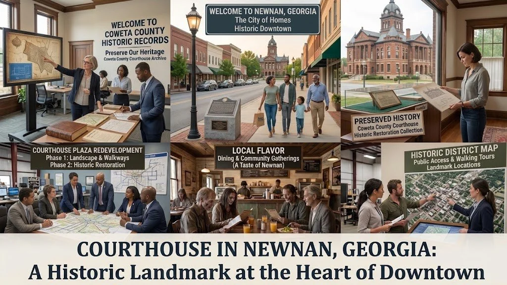 Courthouse in Newnan, Georgia: A Historic Landmark at the Heart of Downtown