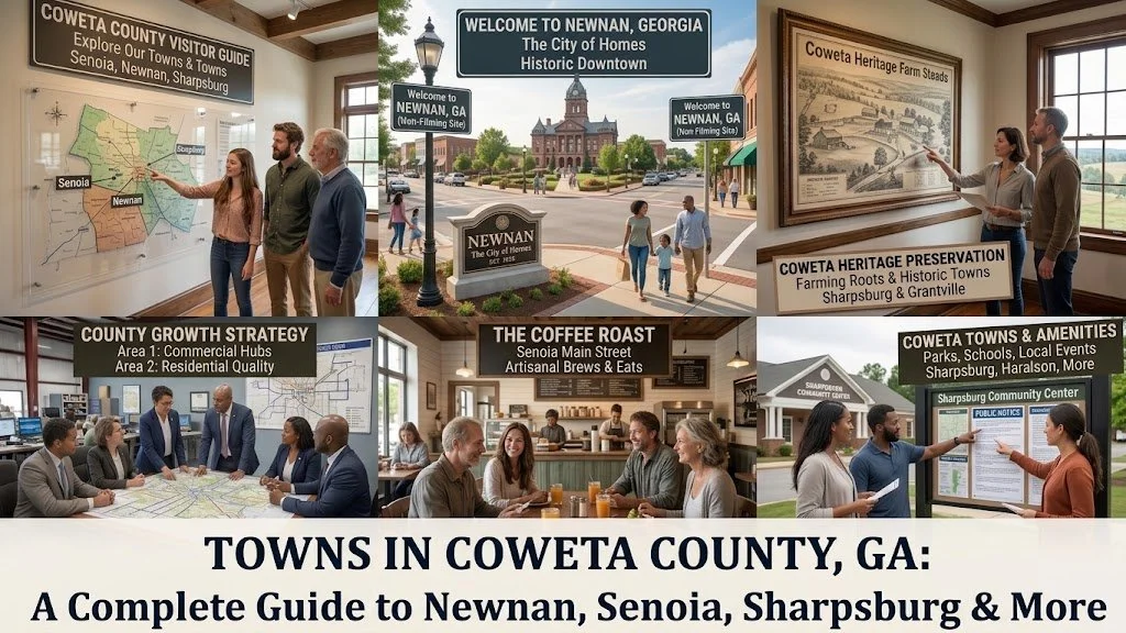 Towns in Coweta County, GA: A Complete Guide to Newnan, Senoia, Sharpsburg &amp; More