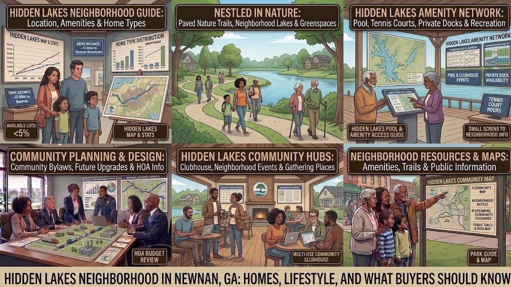 Hidden Lakes Neighborhood in Newnan, GA: Homes, Lifestyle, and What Buyers Should Know