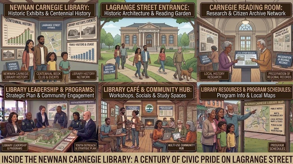 Inside the Newnan Carnegie Library: A Century of Civic Pride on LaGrange Street