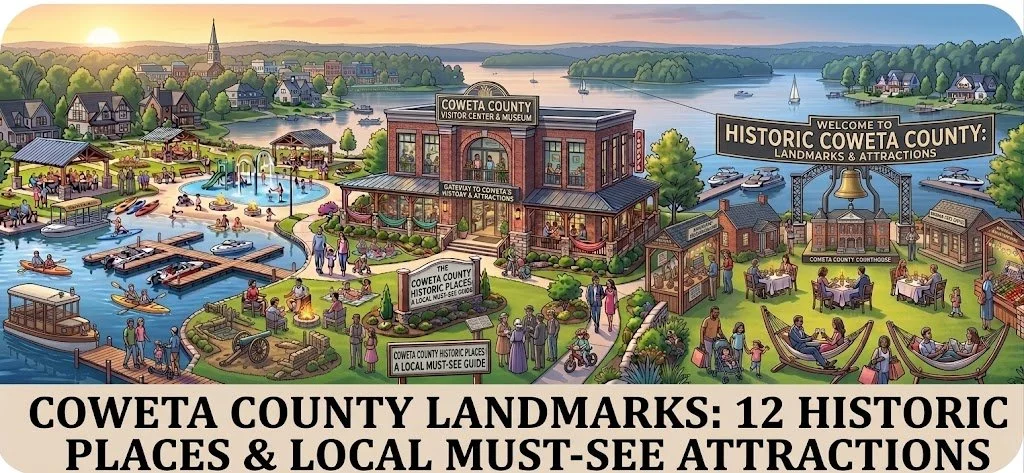 Coweta County Landmarks: 12 Historic Places &amp; Local Must-See Attractions