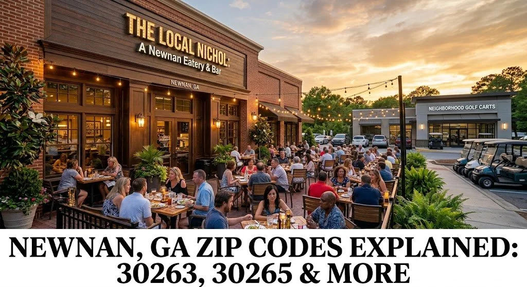 Newnan, GA Zip Codes Explained: 30263, 30265 &amp; More