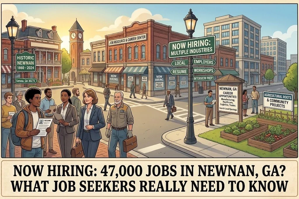 Now Hiring: 47,000 Jobs in Newnan, GA? What Job Seekers Really Need to Know