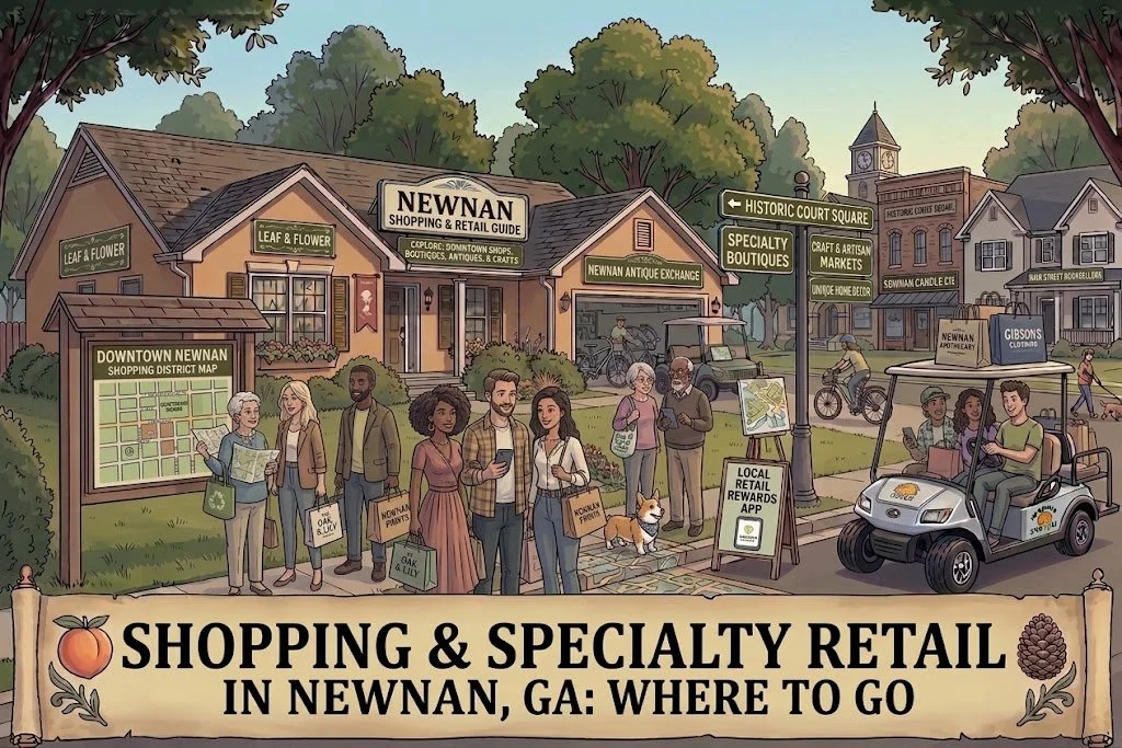 Shopping &amp; Specialty Retail in Newnan, GA: Where to Go for Boutiques, Gifts, Home Décor &amp; More
