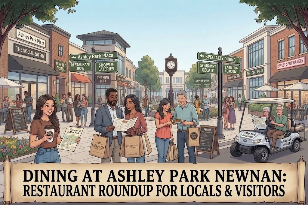 Dining at Ashley Park Newnan: Restaurant Roundup for Locals &amp; Visitors
