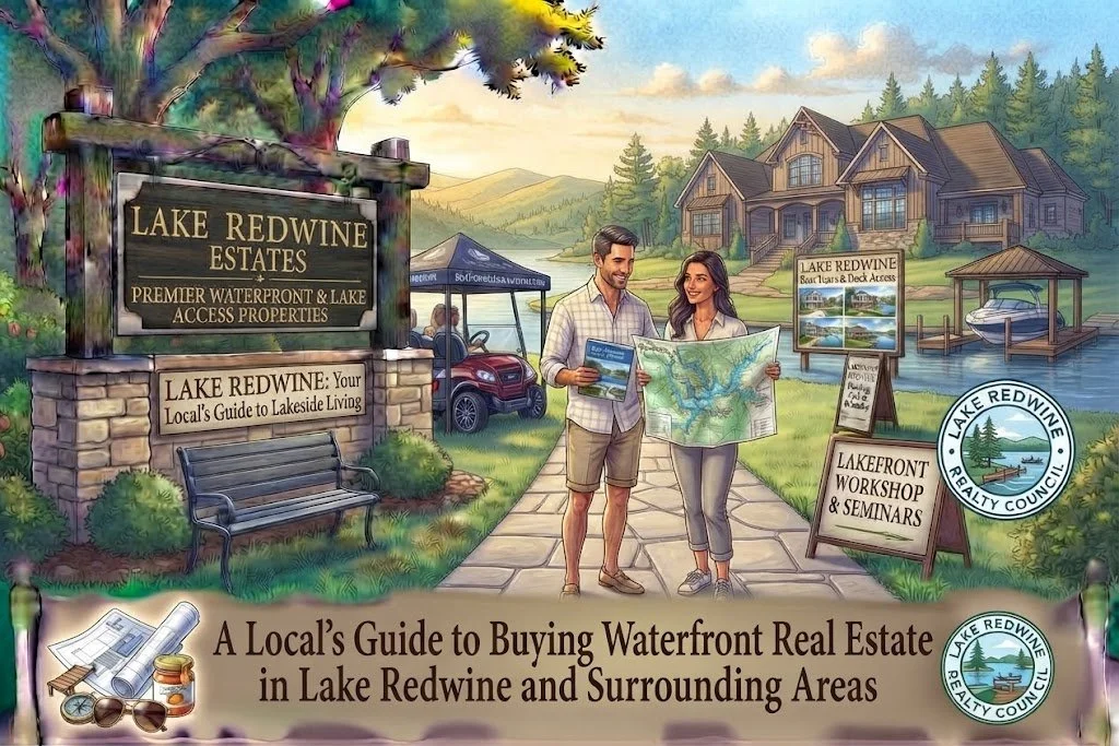 A Local’s Guide to Buying Waterfront Real Estate in Lake Redwine and Surrounding Areas