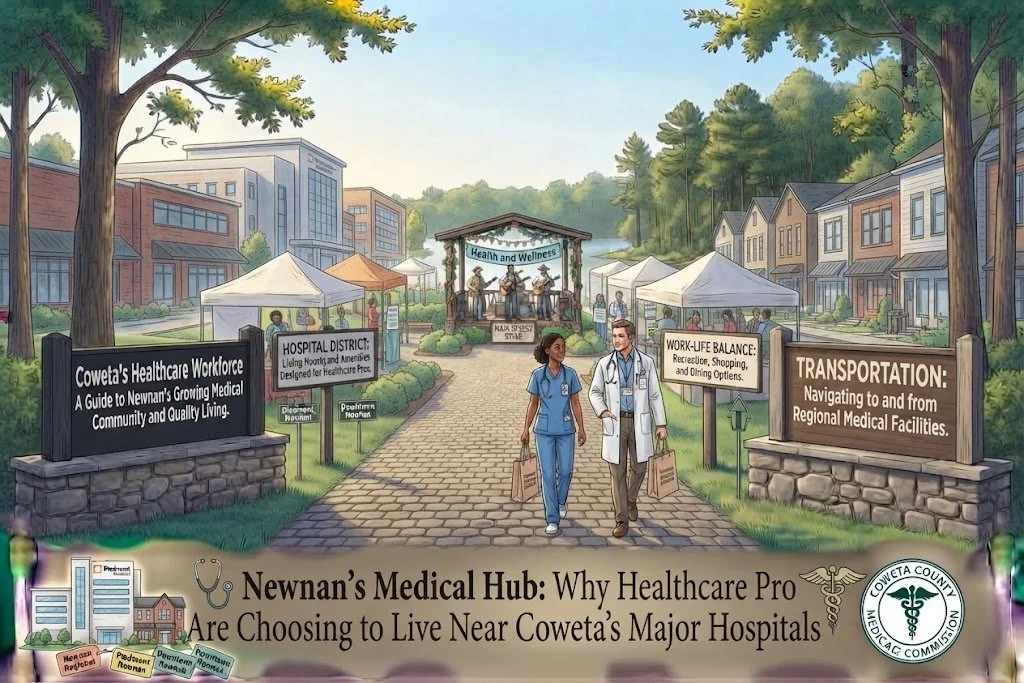 Newnan’s Medical Hub: Why Healthcare Professionals Are Choosing to Live Near Coweta’s Major Hospitals