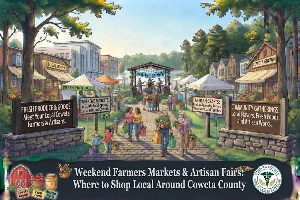 Weekend Farmers Markets &amp; Artisan Fairs: Where to Shop Local Around Coweta County