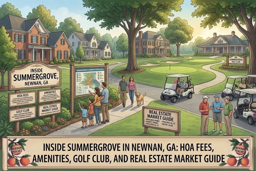 Inside SummerGrove in Newnan, GA: HOA Fees, Amenities, Golf Club, and Real Estate Market Guide