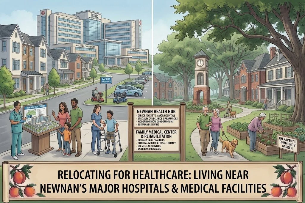 Relocating for Healthcare: Living Near Newnan’s Major Hospitals &amp; Medical Facilities