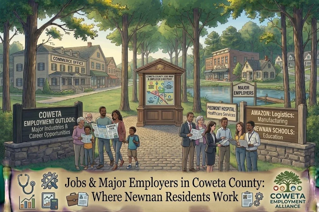 Jobs &amp; Major Employers in Coweta County: Where Newnan Residents Work