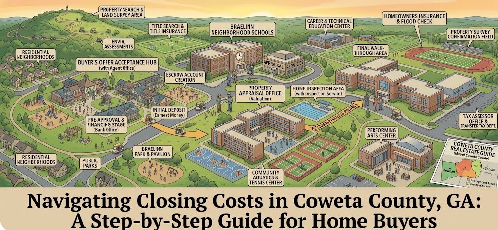 Navigating Closing Costs in Coweta County, GA: A Step-by-Step Guide for Home Buyers