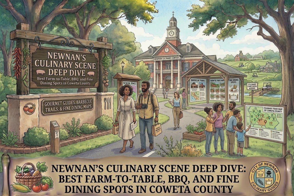 Newnan’s Culinary Scene Deep Dive: Best Farm-to-Table, BBQ, and Fine Dining Spots in Coweta County