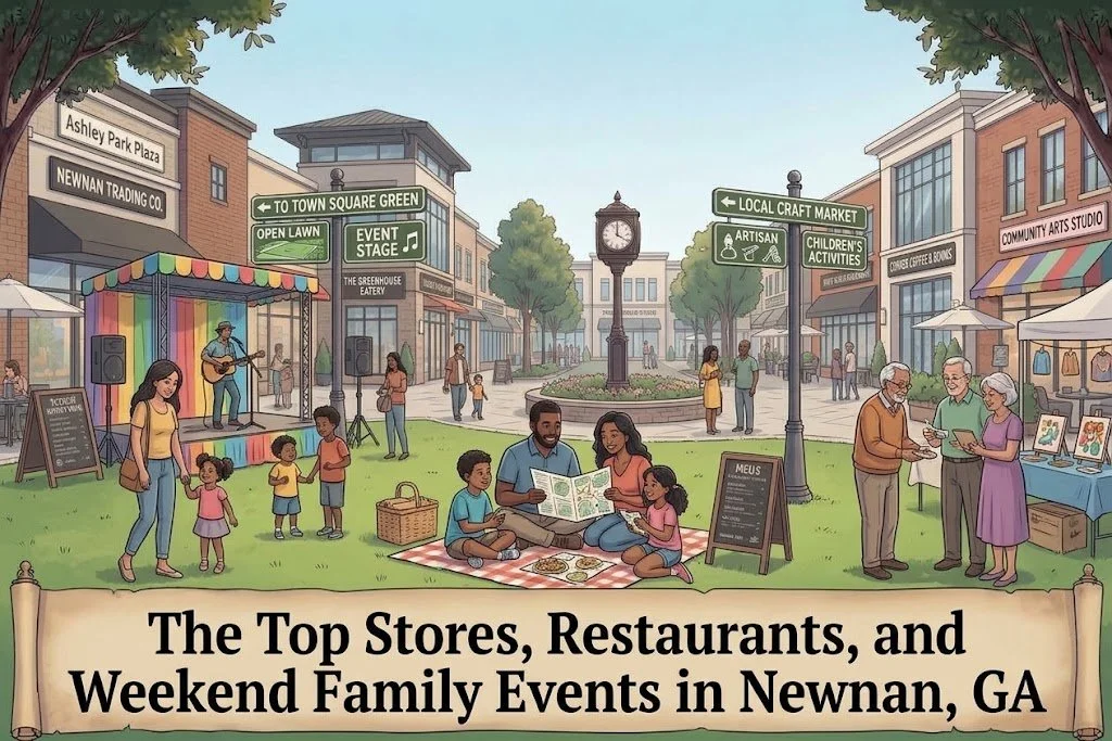 The Top Stores, Restaurants, and Weekend Family Events in Newnan, GA