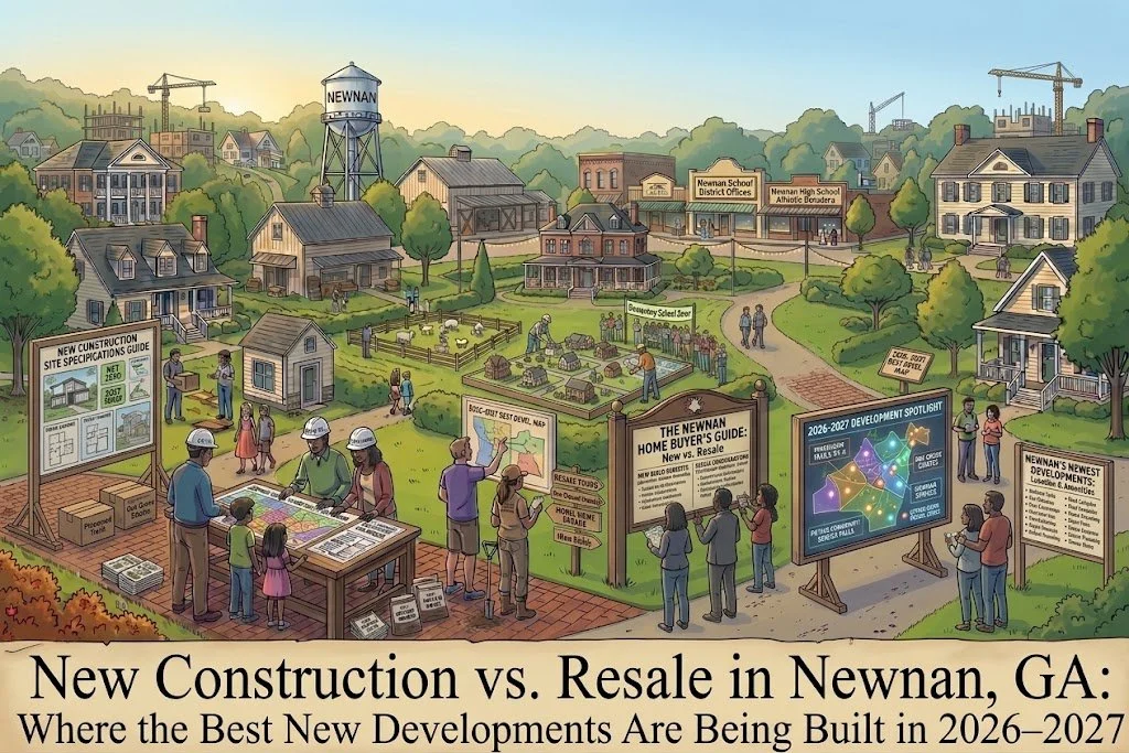 New Construction vs. Resale in Newnan, GA: Where the Best New Developments Are Being Built in 2026–2027