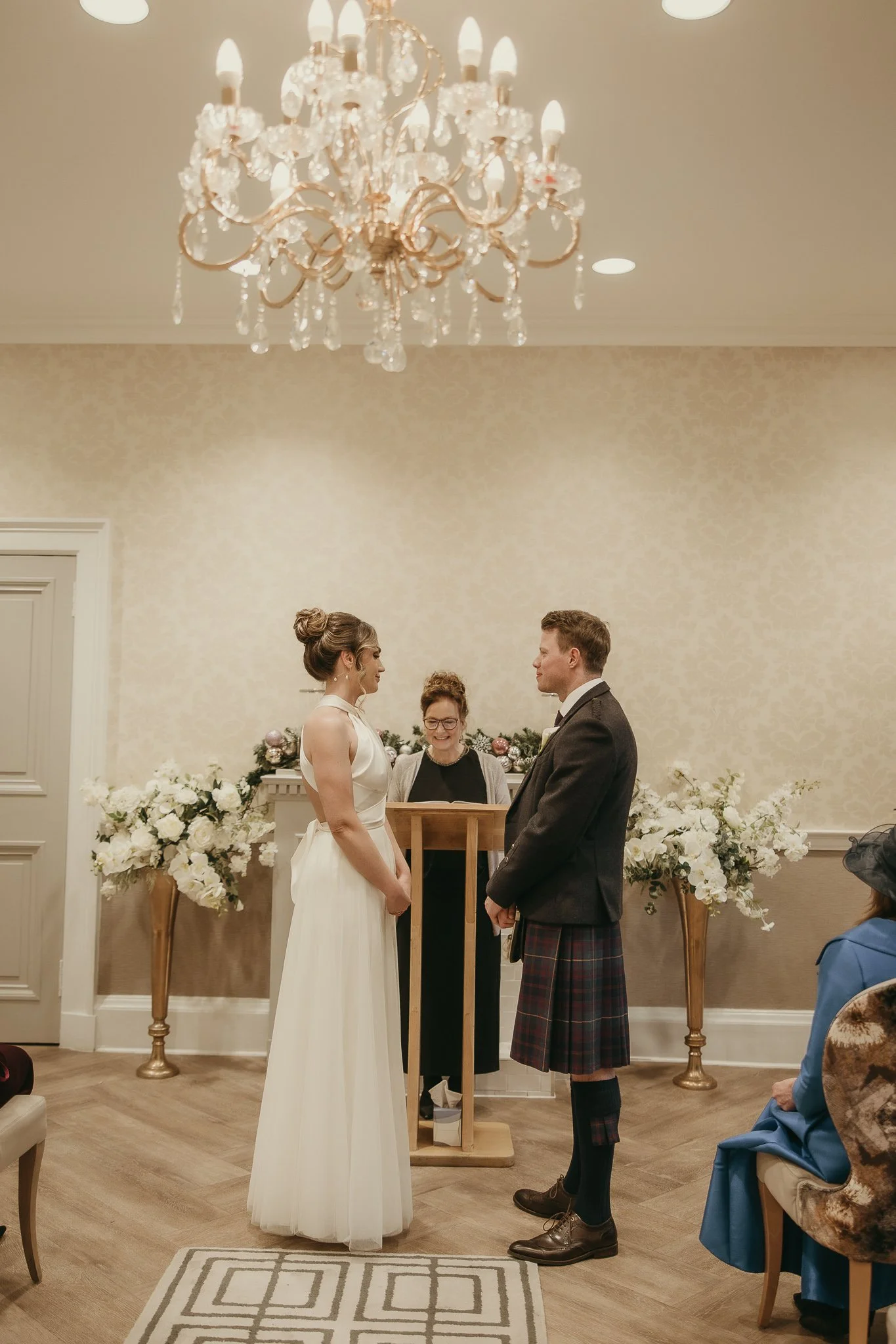 A quiet, emotional ceremony in the heart of Edinburgh’s Old Town.