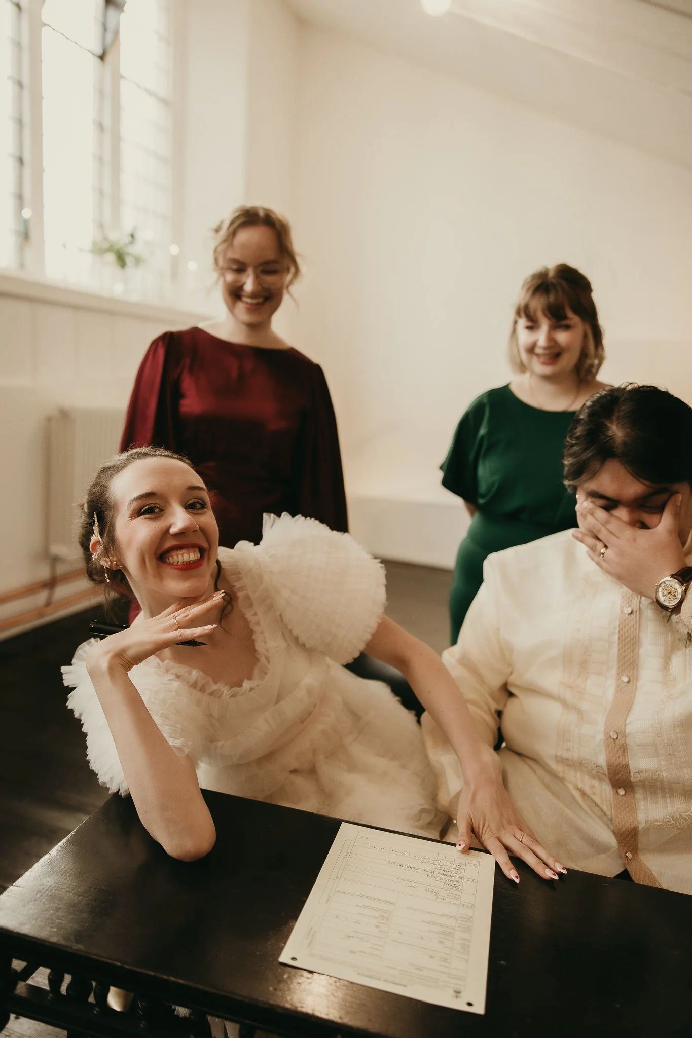 signing-the-marriage-documents-in-glasgow-church