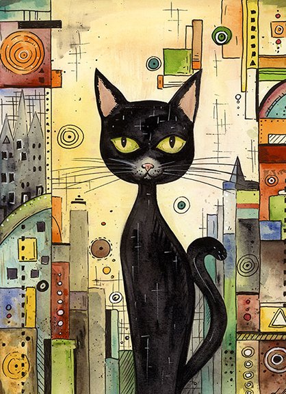 Whimsical Cat