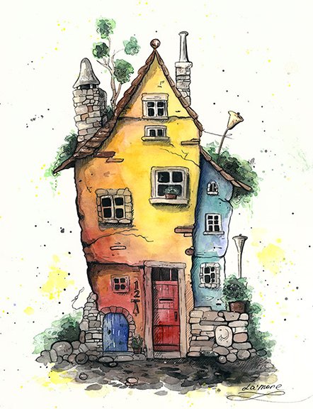 Whimsical House # 2