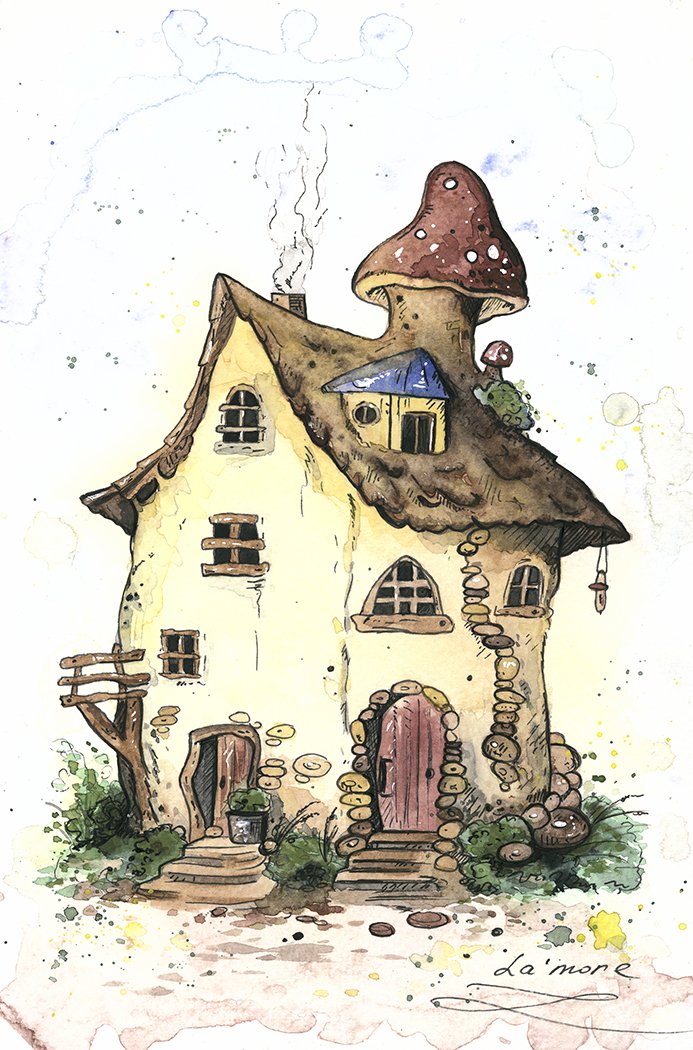Whimsical cottage # 2