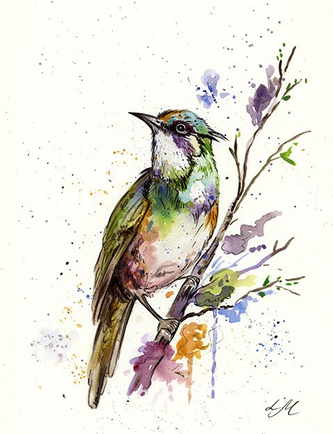 Colorful bird # 2