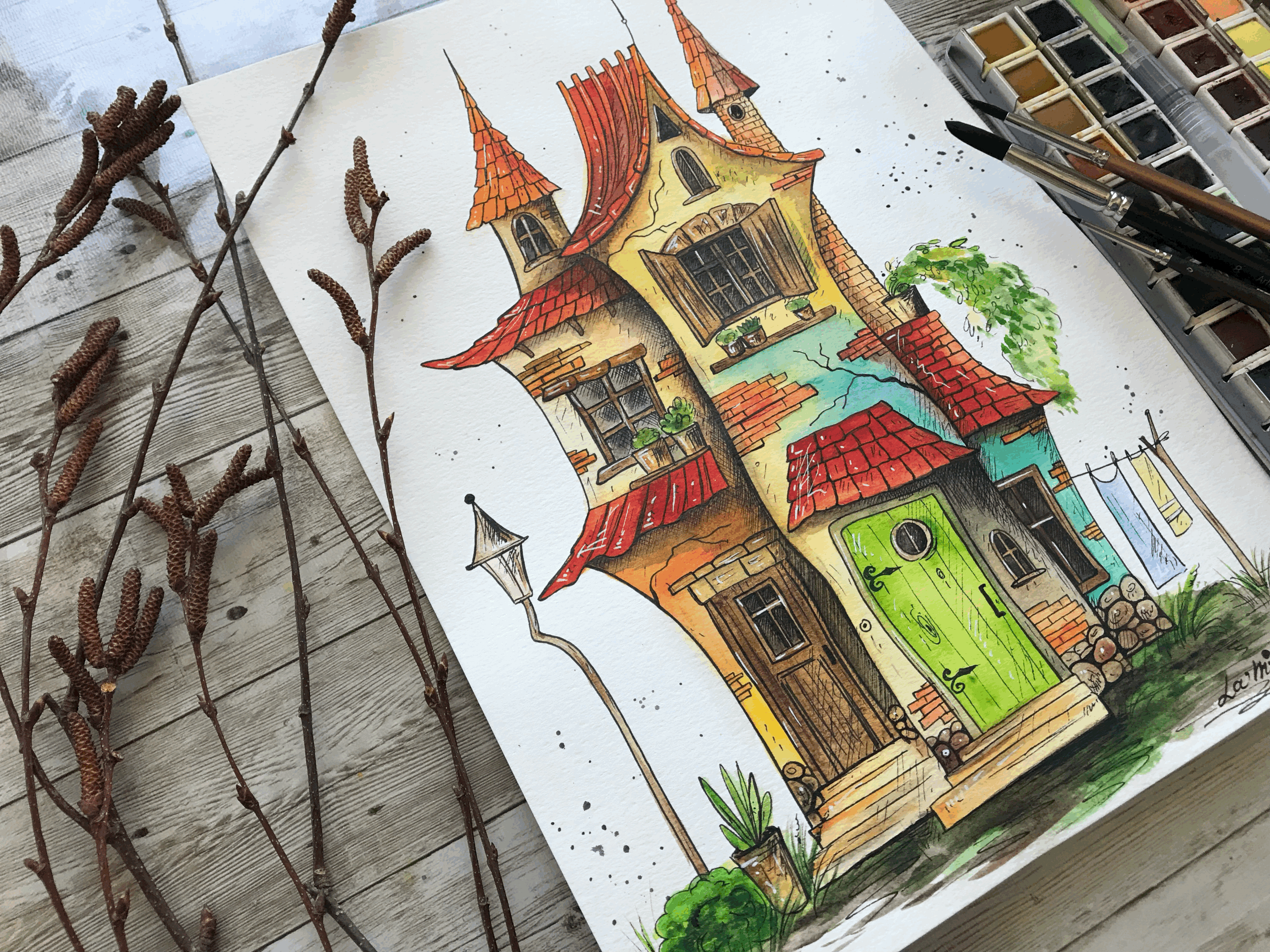 Whimsical house # 5