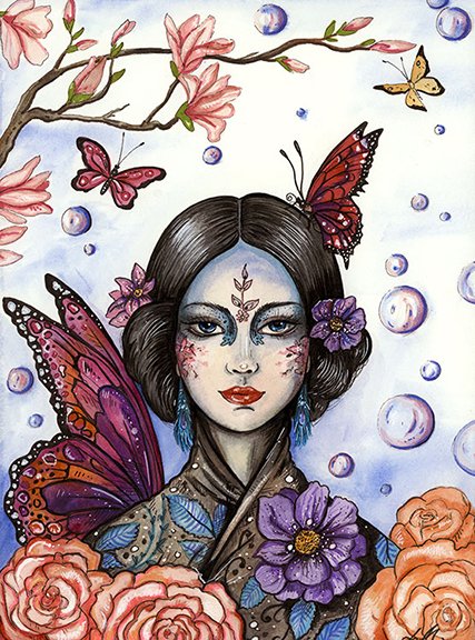 Butterflies Geisha