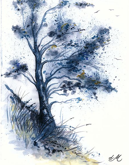 Blue Tree
