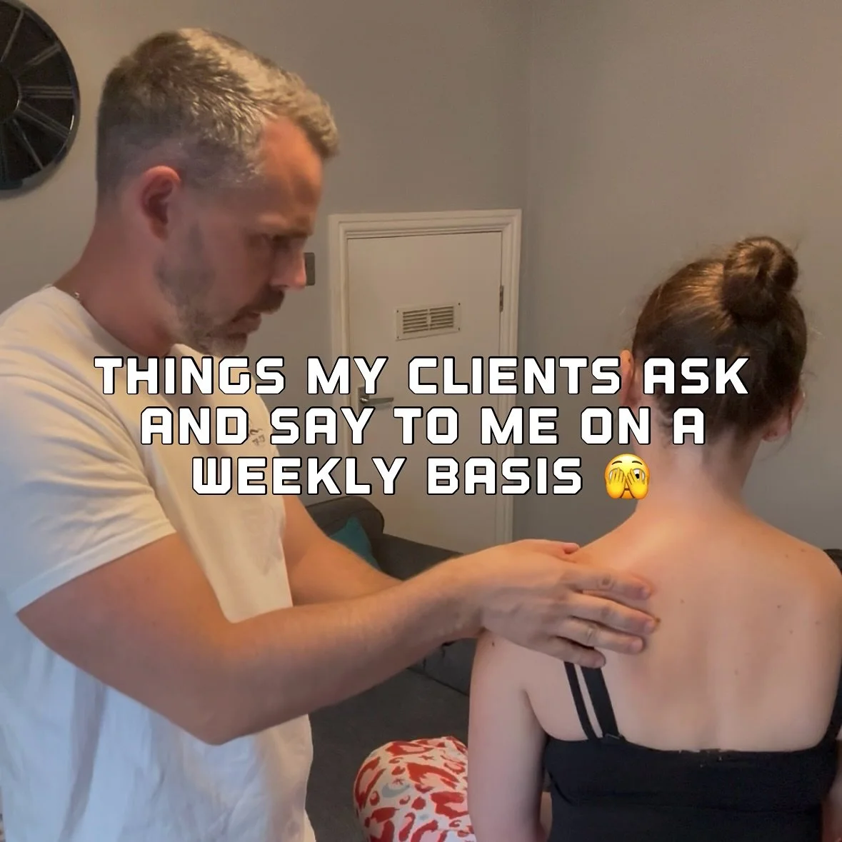 If I got a &pound;1 for every time someone asks me one of these questions I could retire tomorrow 😂

Jokes aside the best bit of this job is meeting YOU the client. Keep the questions coming 😁

See you at your next session 👍🏻