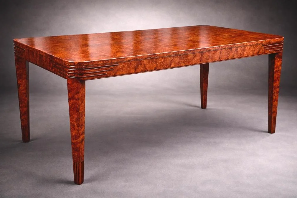 Art Deco Bubinga Table
