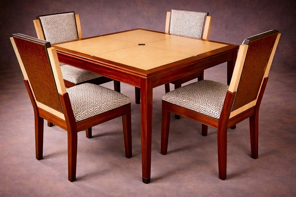 Custom Art Deco Game Table