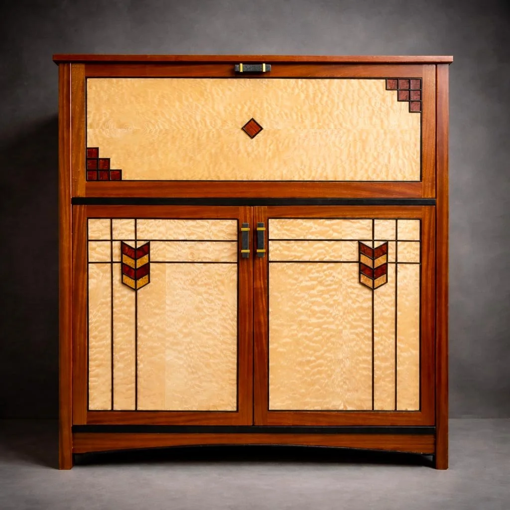Stained Glass Cabinet