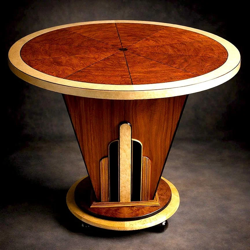 Art Deco Round Table