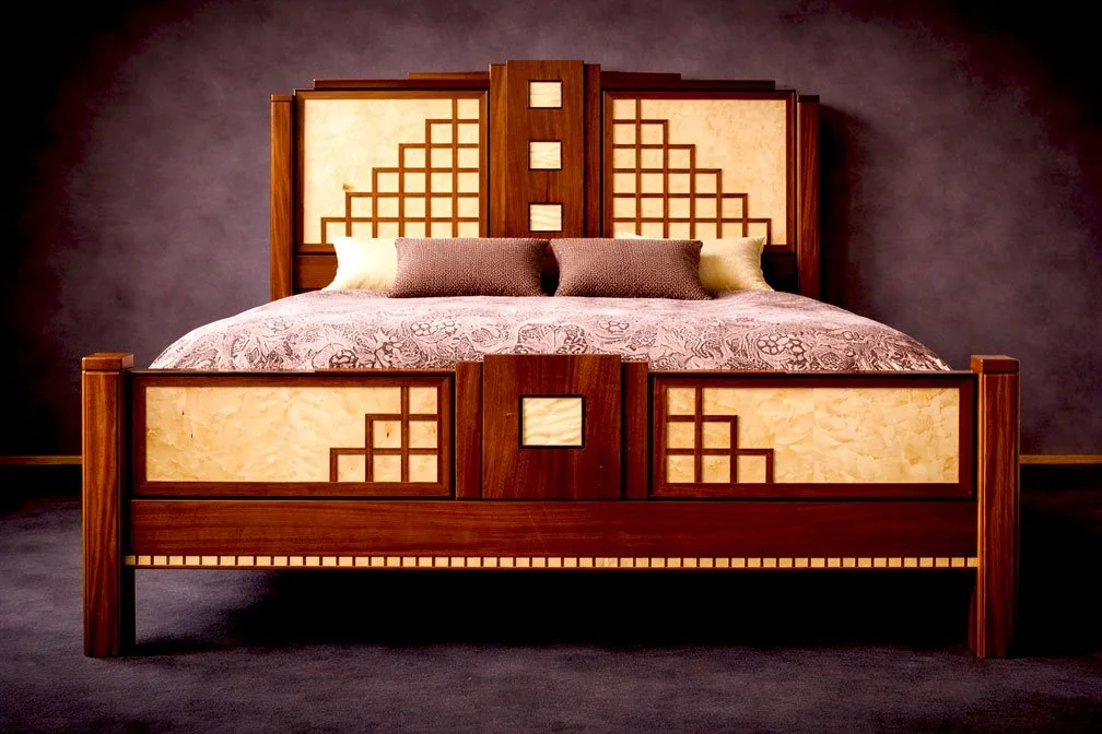 South Beach Miami Art Deco Bed