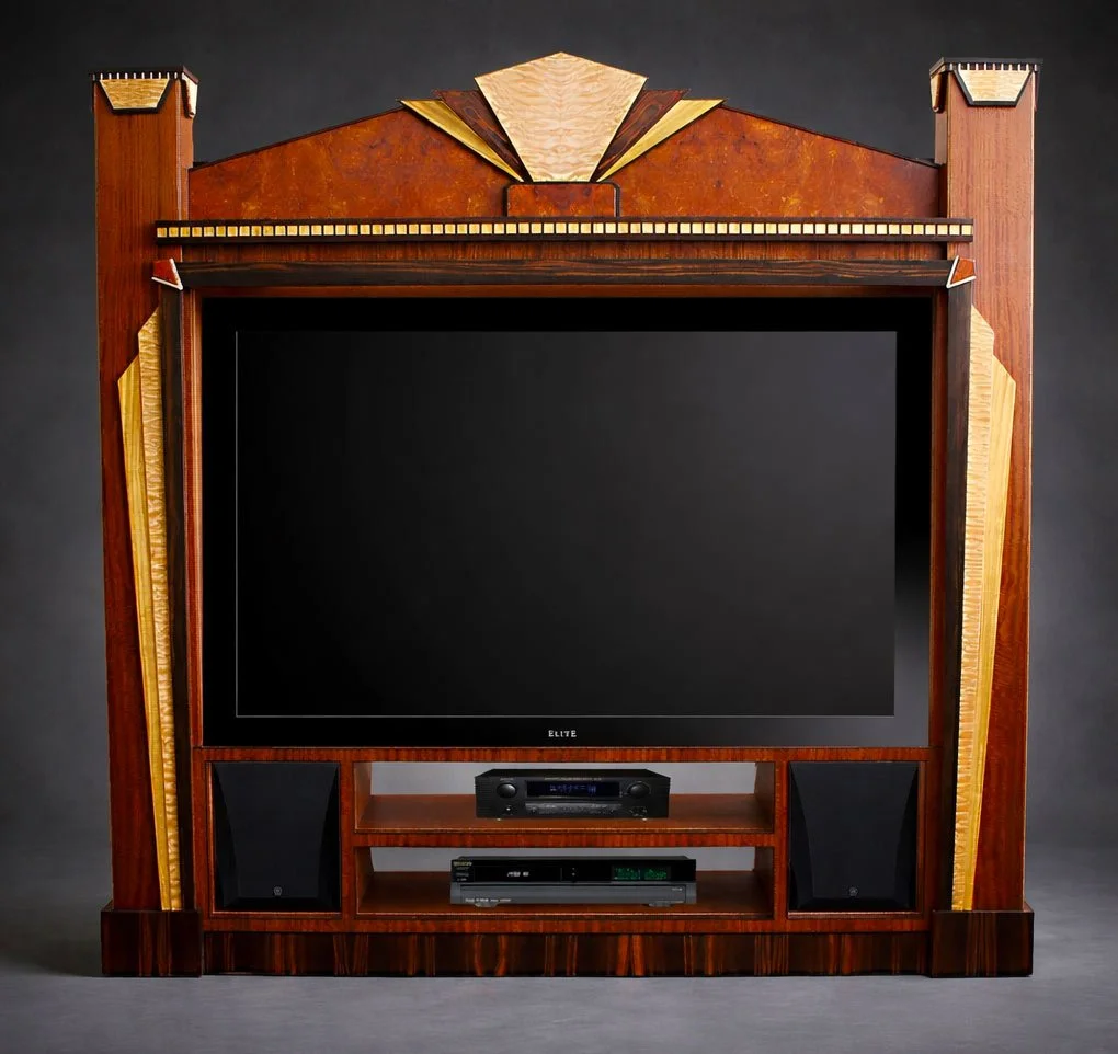 Art Deco Entertainment Center