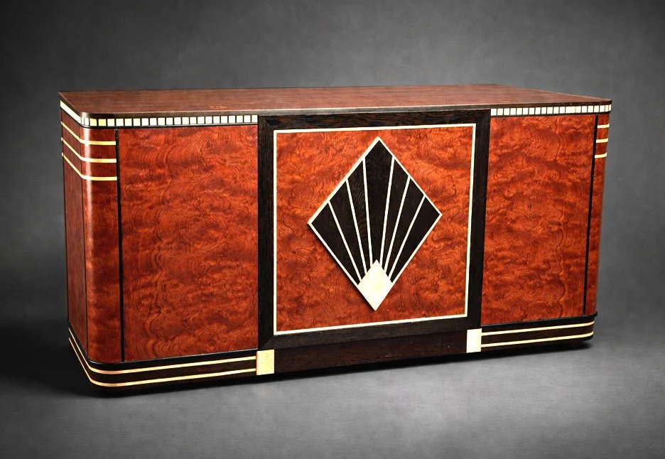 Art Deco Bubinga Desk #2