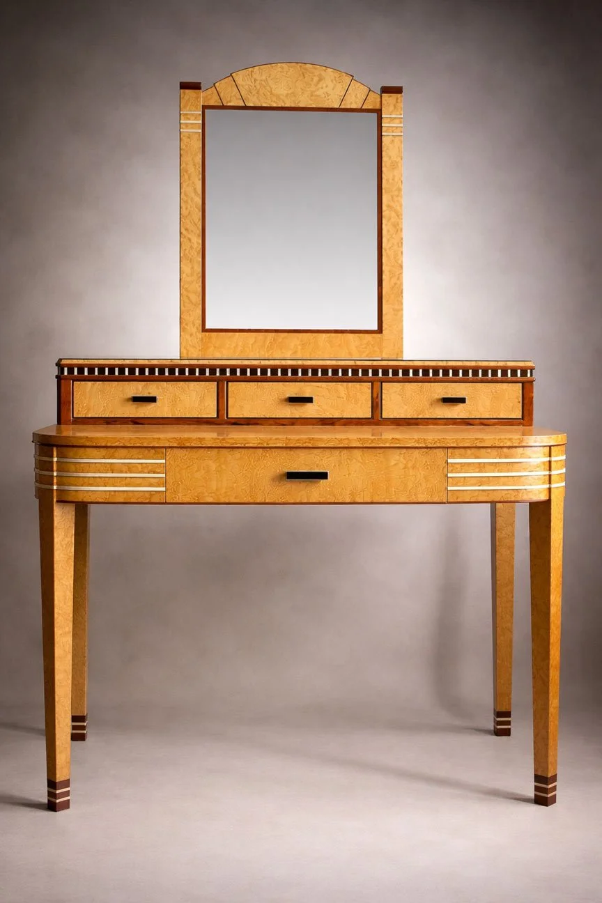 Art Deco Vanity Desk