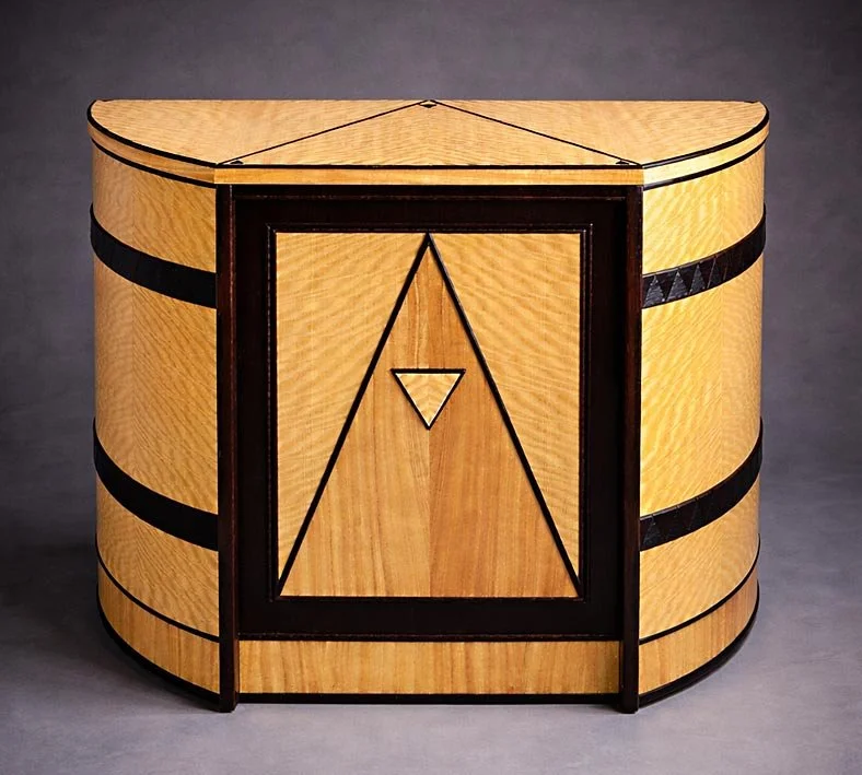 Art Deco Satinwood Cabinet
