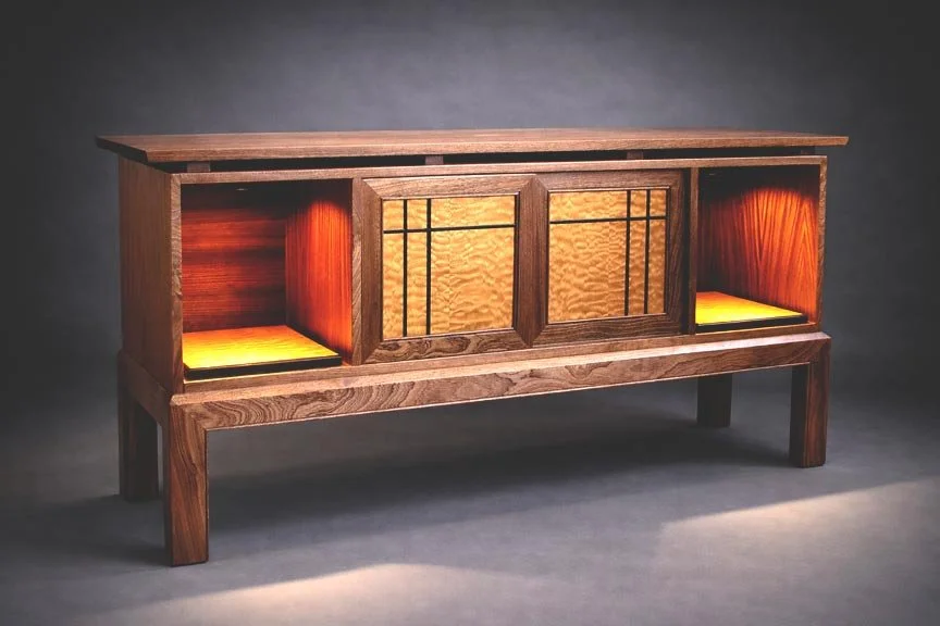 Asian Style Curio Cabinet