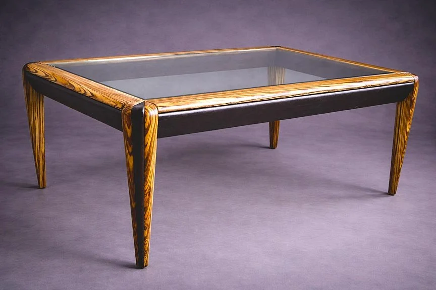 Zebrawood Wenge Coffee Table