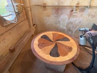 Applying new protective coating