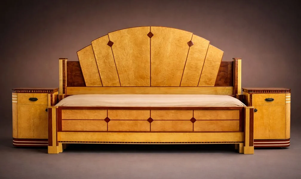 Complete Art Deco Bedroom Set
