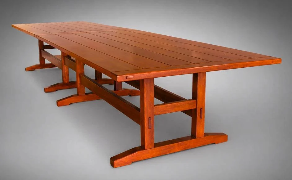 Long Trestle Table